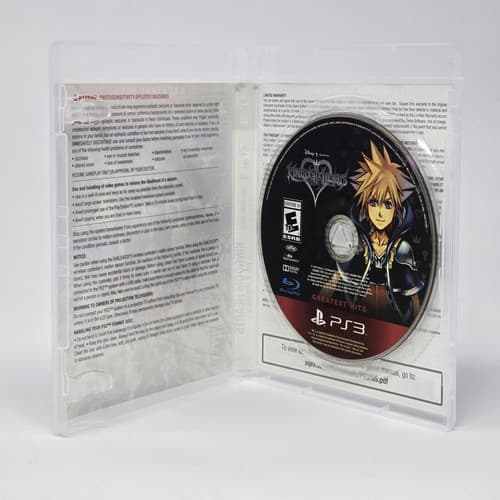 Kingdom Hearts HD 2.5 ReMIX (PlayStation 3 PS3) Greatest Hits Case & Disc TESTED - Thumbnail 2