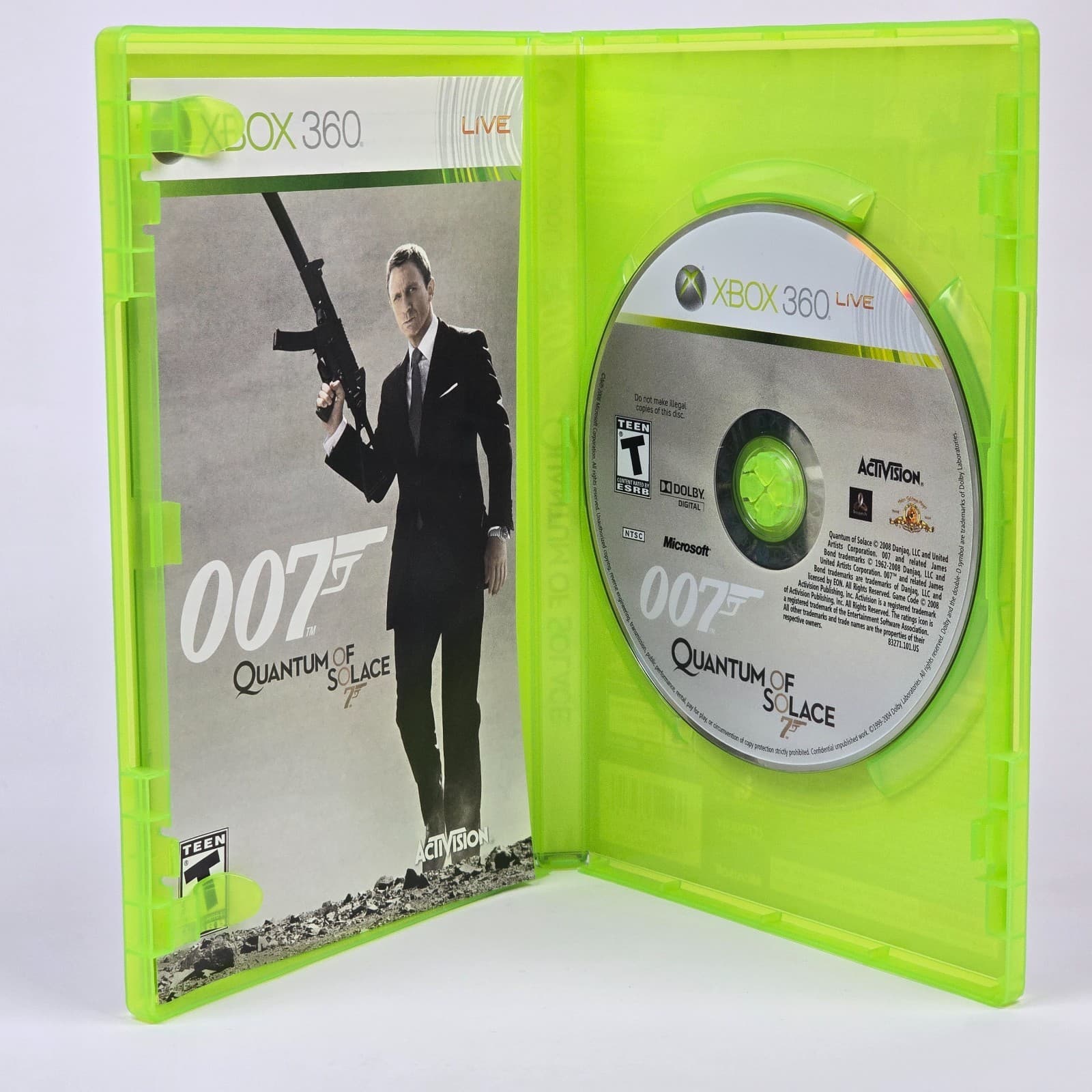 007: Quantum of Solace - James Bond (Xbox 360) CIB COMPLETE - Thumbnail 2