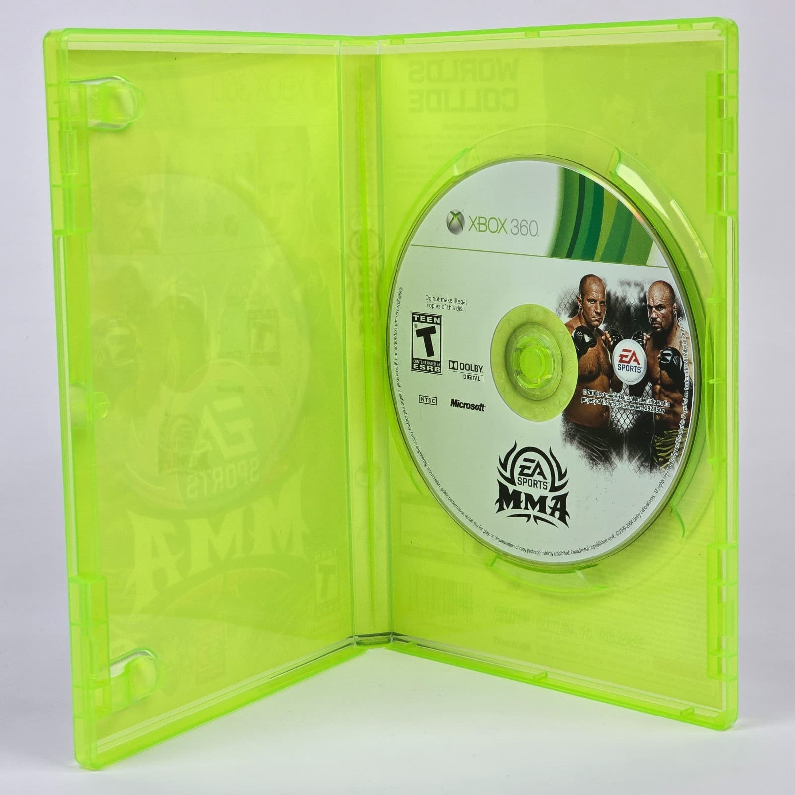 EA Sports MMA (Xbox 360) Case & Disc - Thumbnail 2