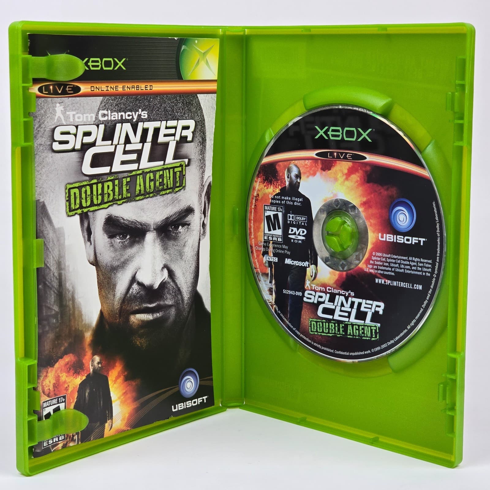 Splinter Cell: Double Agent (Original Xbox) CIB COMPLETE - Thumbnail 2