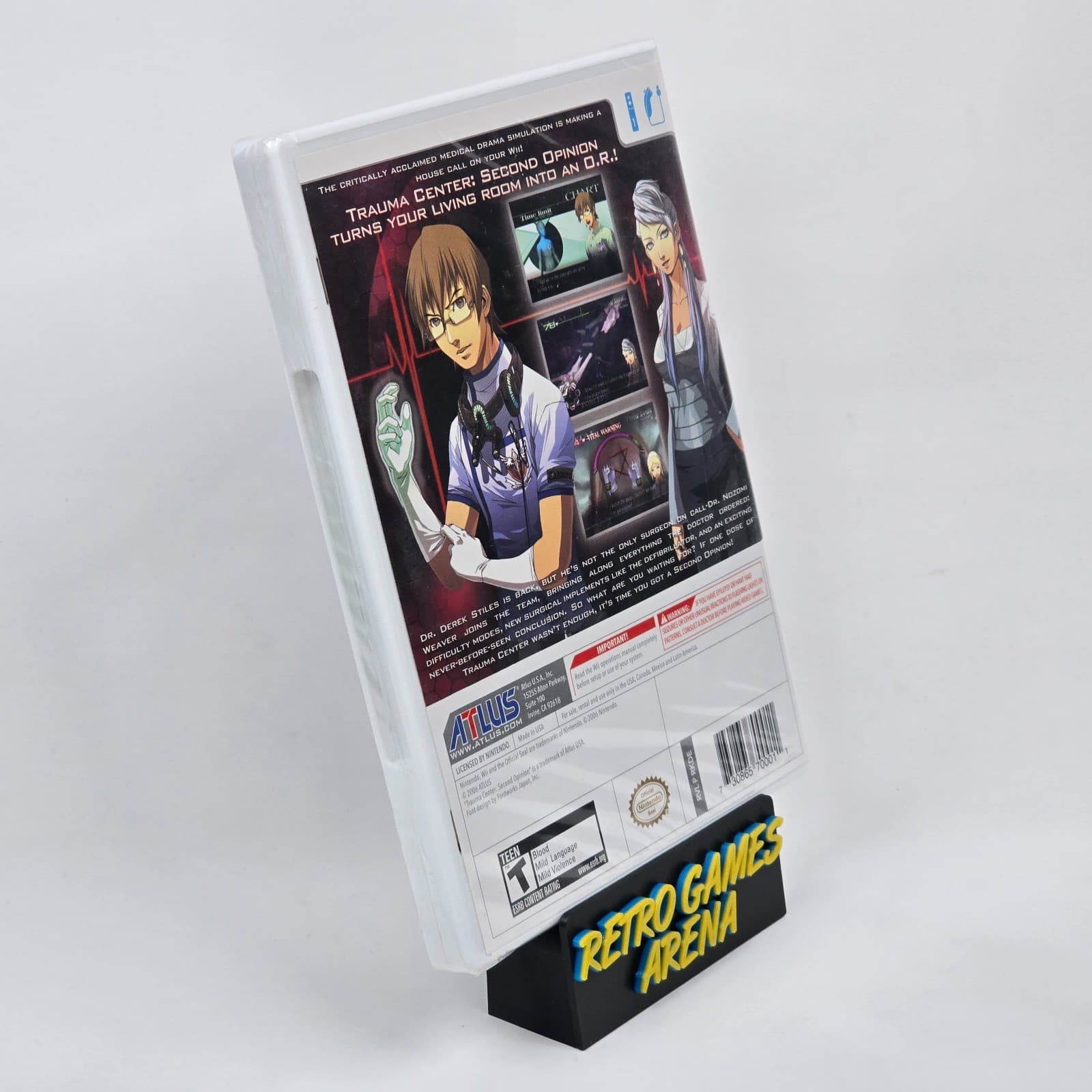 Trauma Center: Second Opinion (Nintendo Wii) BRAND NEW FACTORY SEALED - Thumbnail 2