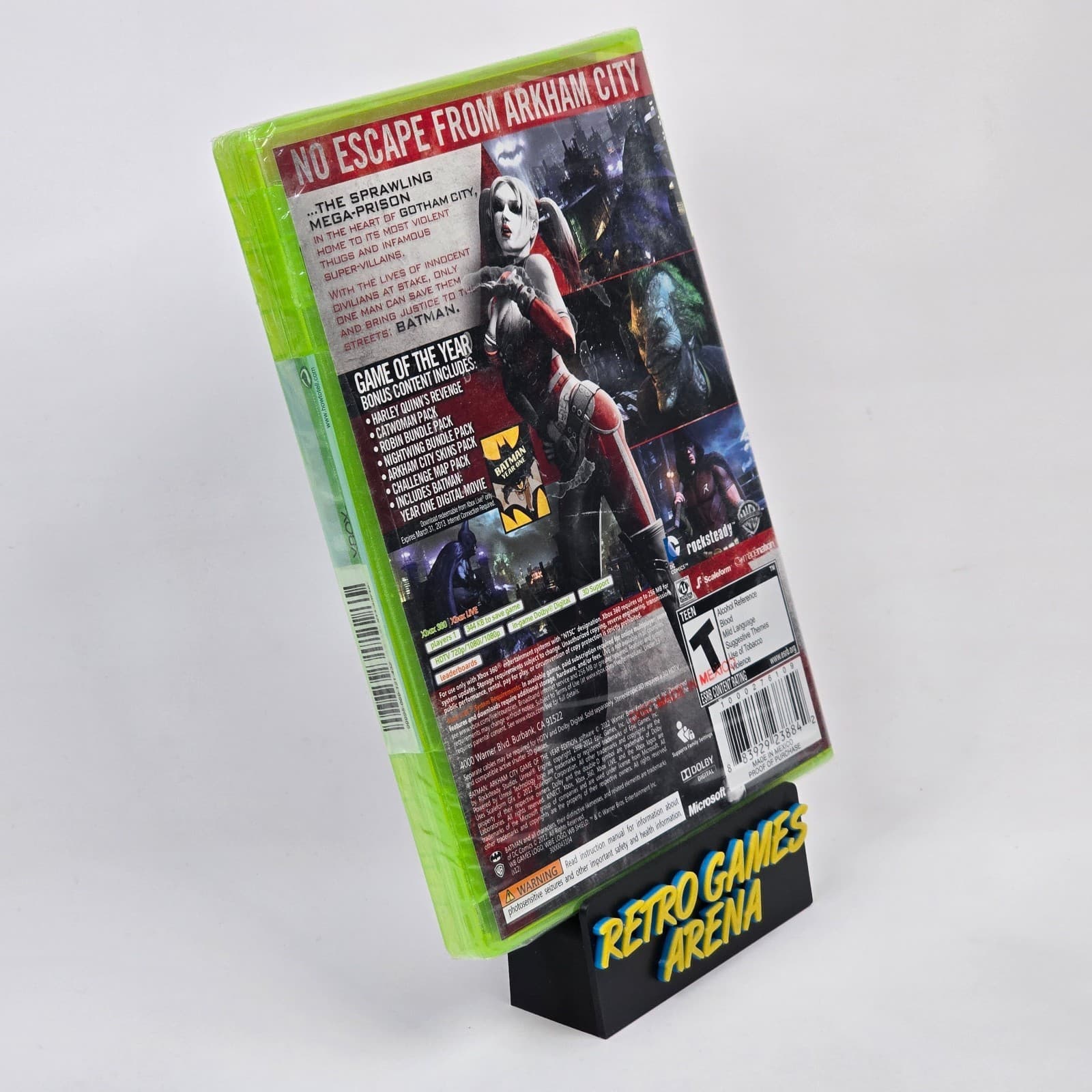 Batman: Arkham City Game of the Year Edition (Xbox 360) BRAND NEW FACTORY SEALED - Thumbnail 2