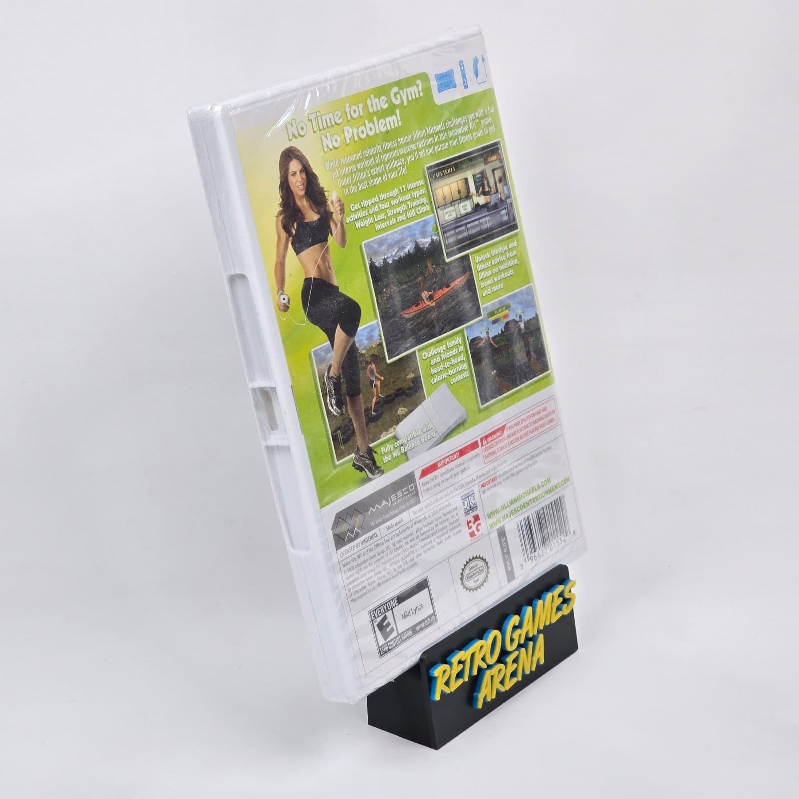 Jillian Michaels: Fitness Ultimatum 2009 (Nintendo Wii) BRAND NEW FACTORY SEALED - Thumbnail 2