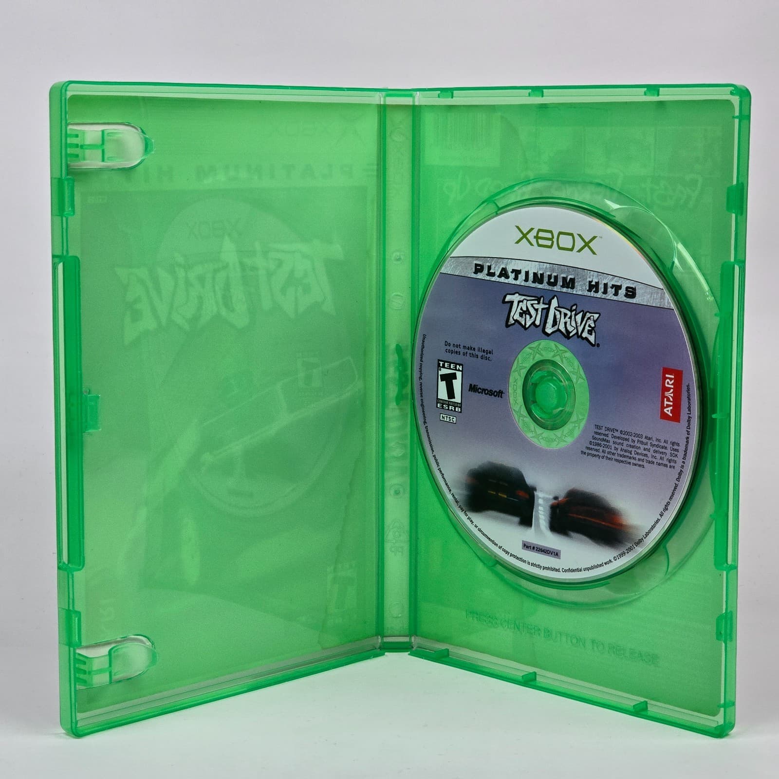 Test Drive (Original Xbox) Platinum Case & Disc TESTED - Thumbnail 2