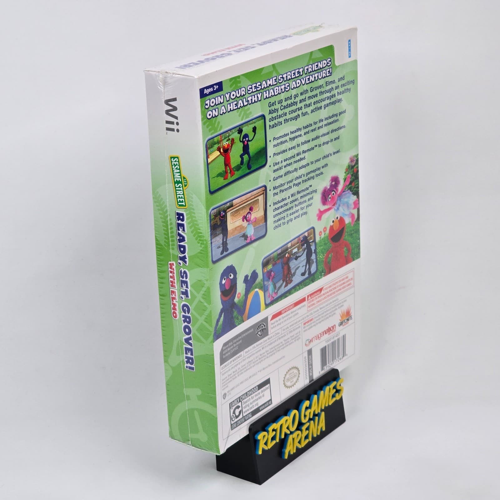 Sesame Street: Ready Set Grover (Nintendo Wii) BRAND NEW FACTORY SEALED - Thumbnail 2