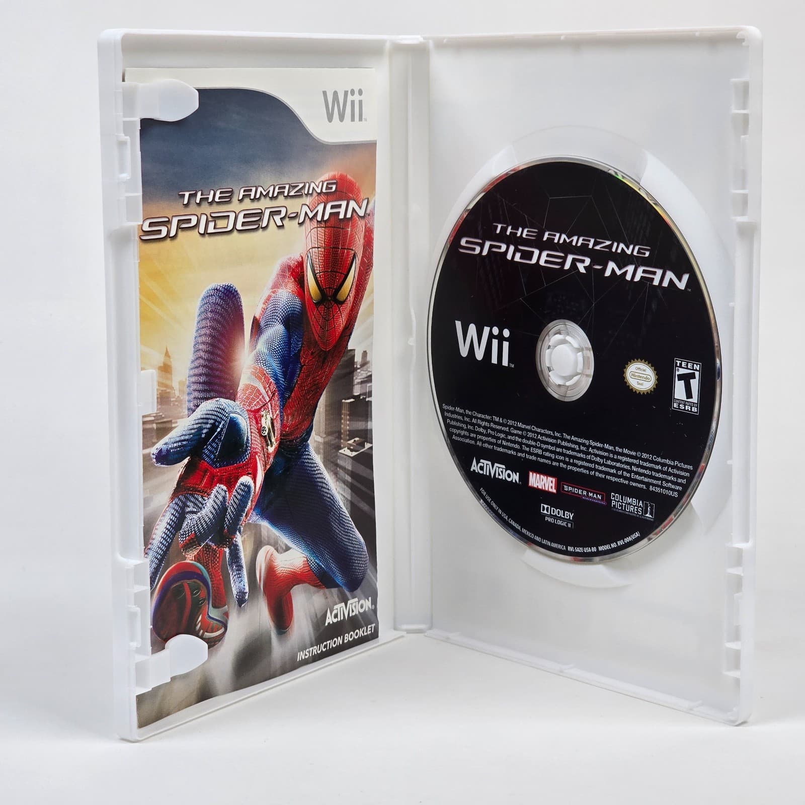The Amazing Spider-Man (Nintendo Wii) CIB COMPLETE - Thumbnail 2