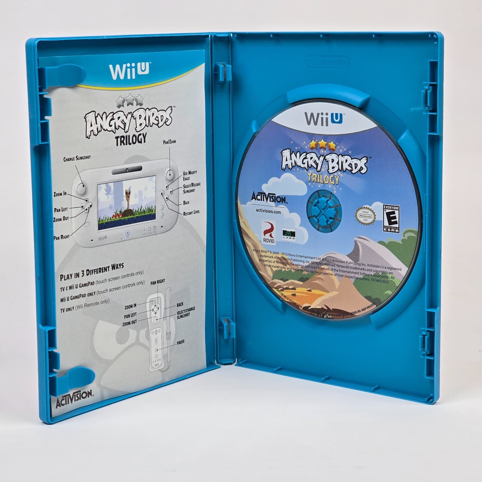 Angry Birds: Trilogy (Nintendo Wii U) CIB COMPLETE & TESTED - Thumbnail 2