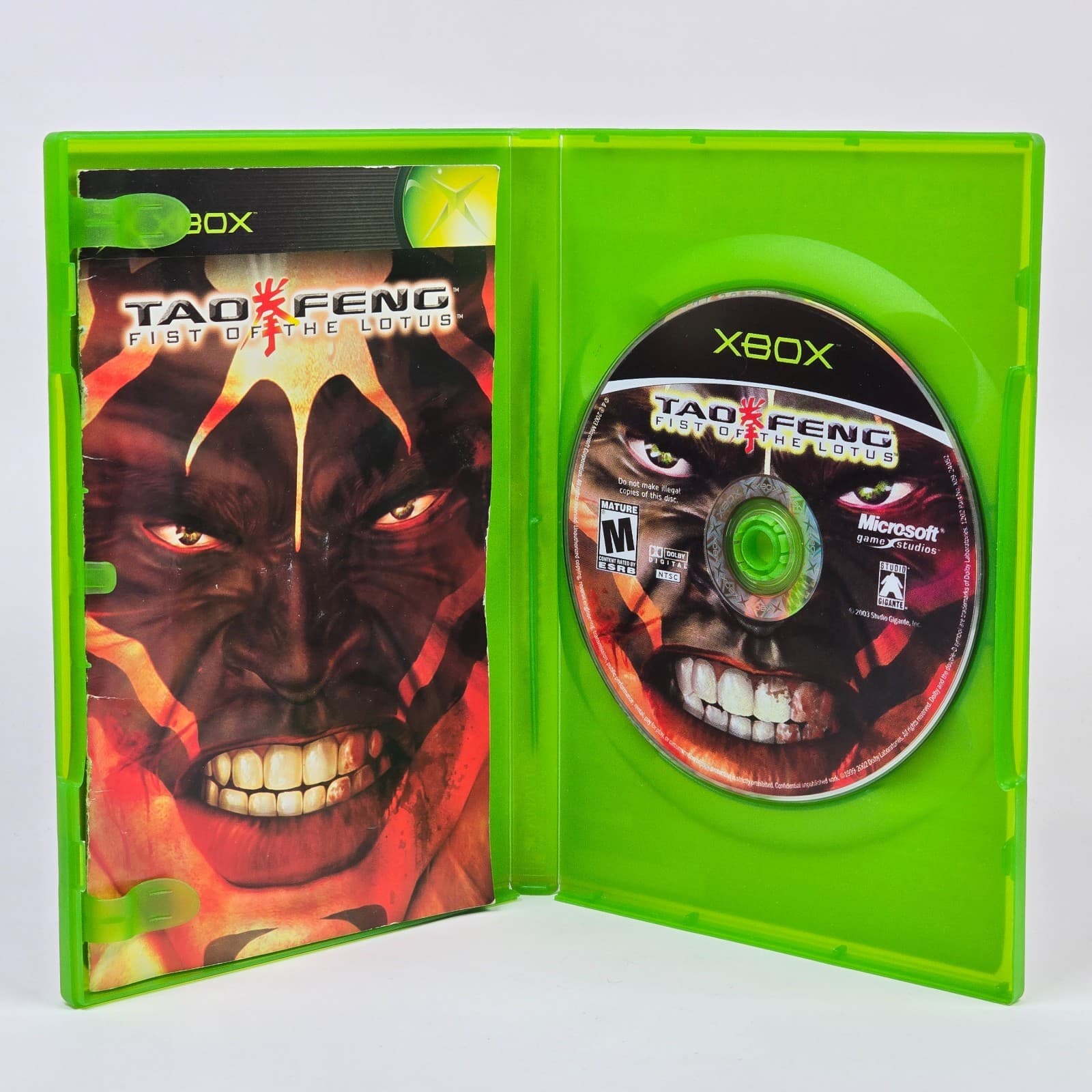 Tao Feng: Fist of the Lotus (Original Xbox) CIB COMPLETE & TESTED - Thumbnail 2
