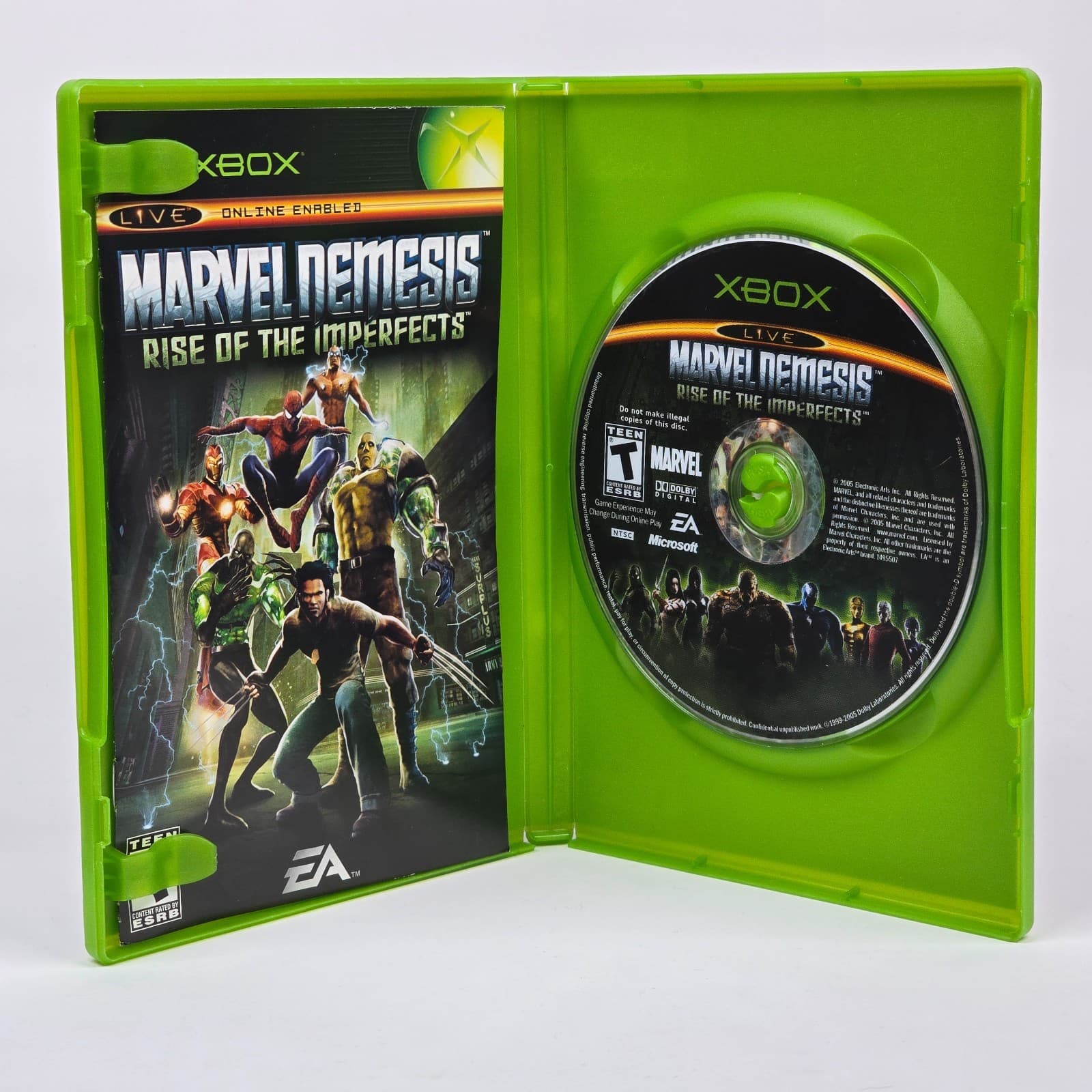 Marvel Nemesis: Rise of the Imperfects (Original Xbox) CIB COMPLETE & TESTED - Thumbnail 2