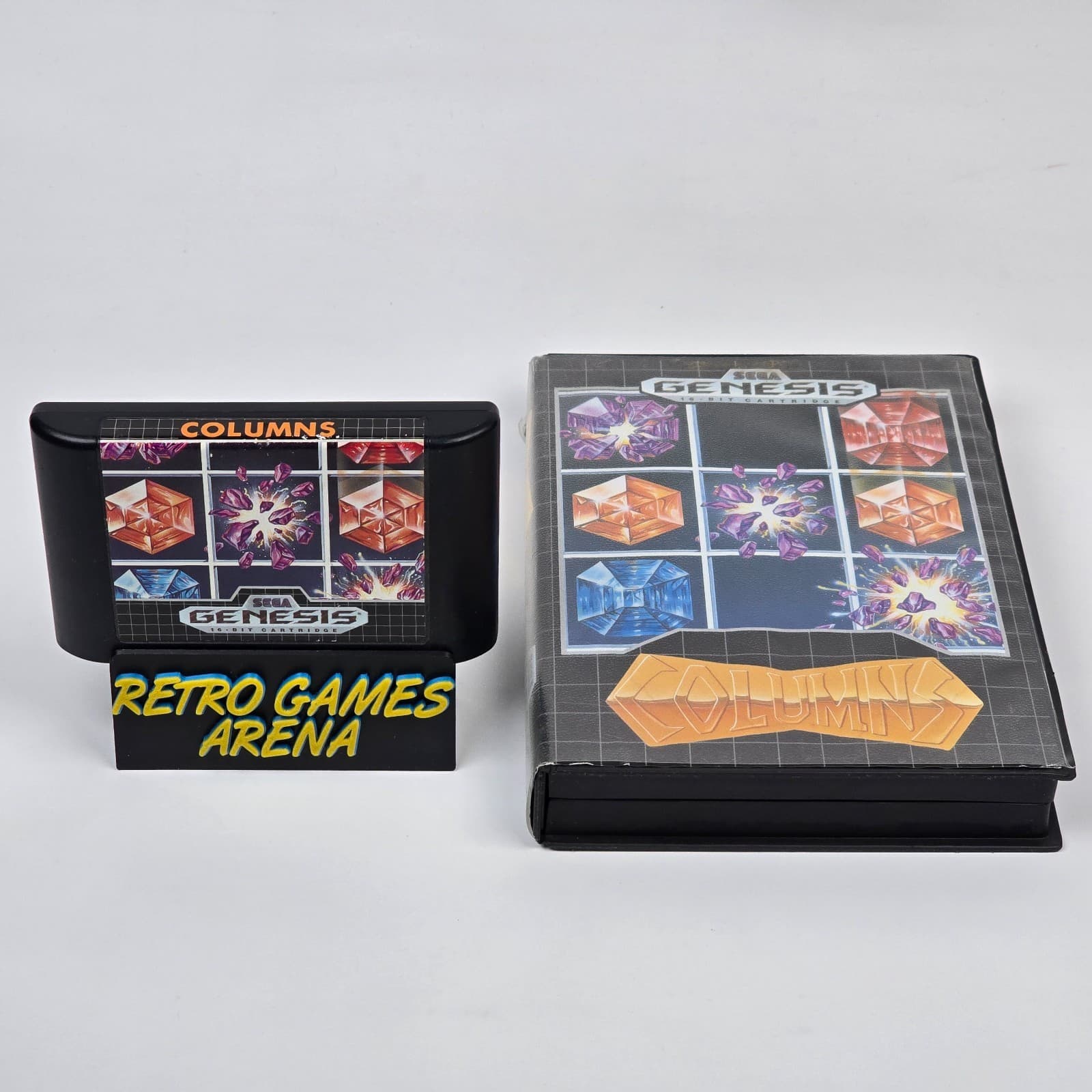 Columns (Sega Genesis) Case & Cartridge