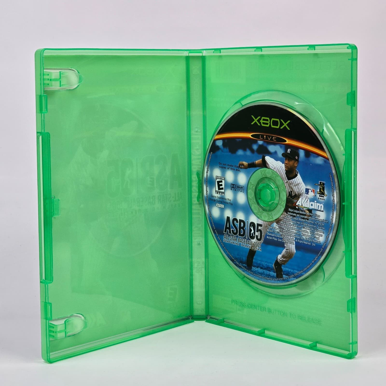 All-Star Baseball 2005 (Original Xbox) Case & Disc TESTED - Thumbnail 2
