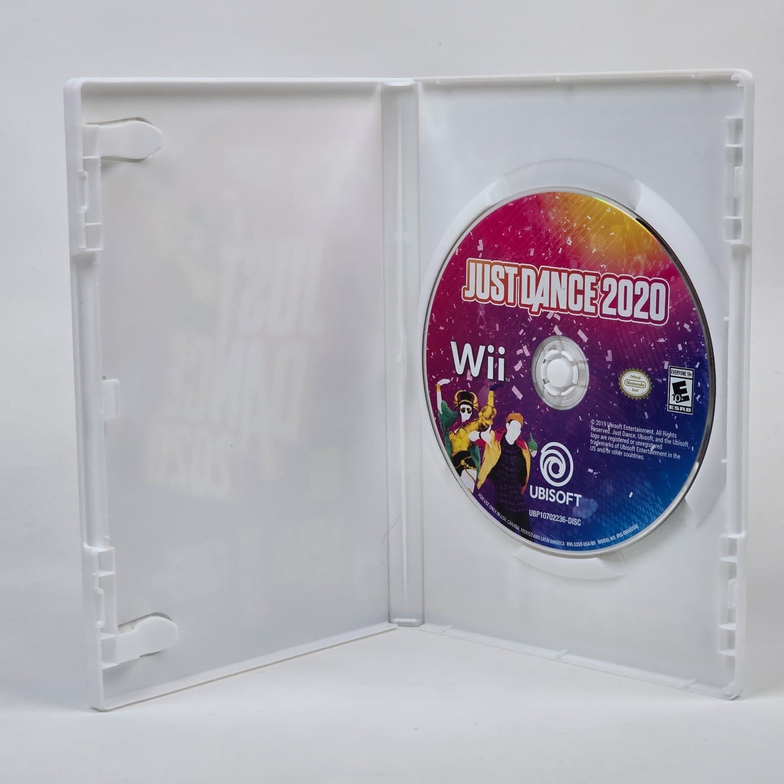 Just Dance 2020 (Nintendo Wii) Case & Disc - Thumbnail 2
