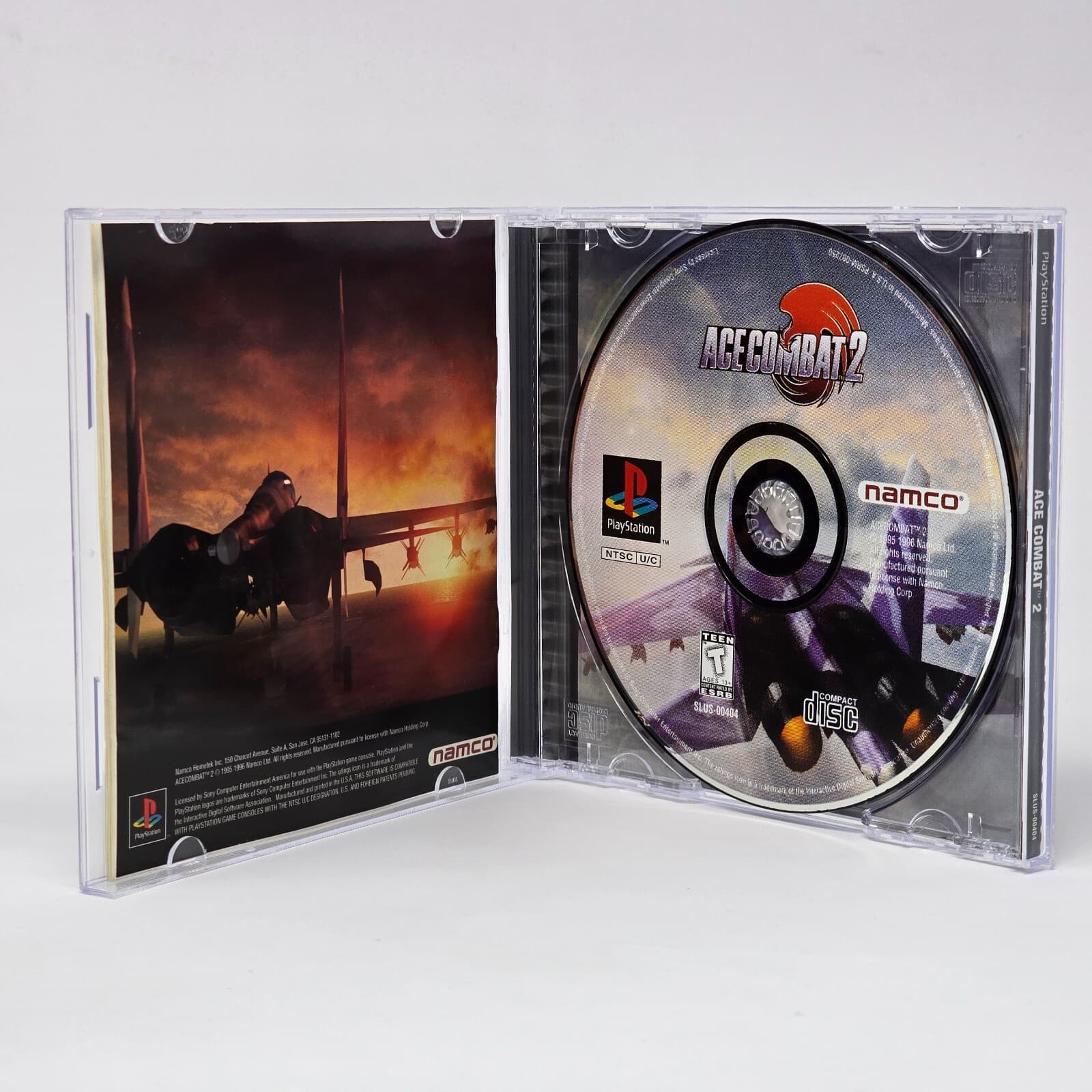 Ace Combat 2 (PlayStation 1 PS1) CIB COMPLETE & TESTED - Thumbnail 2
