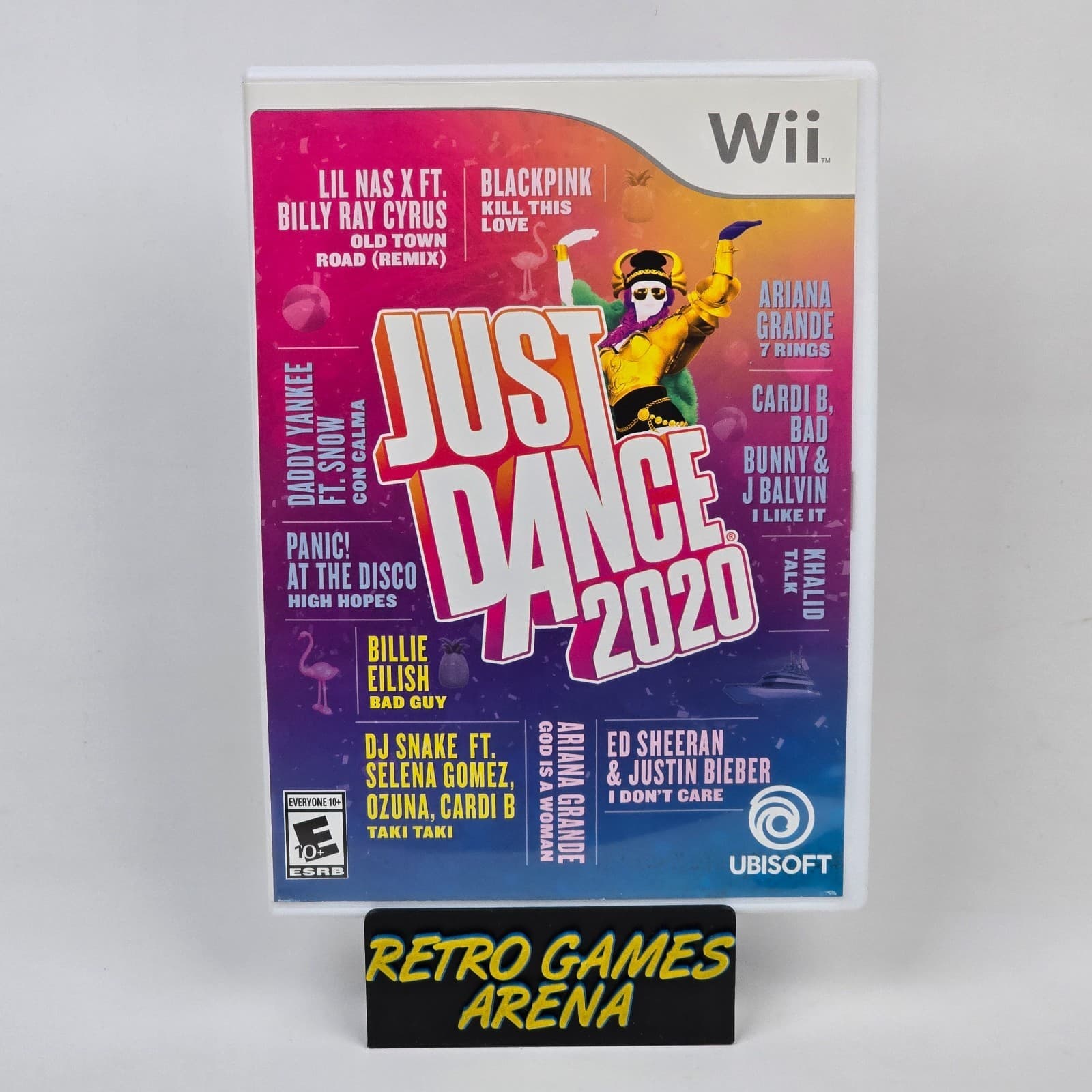 Just Dance 2020 (Nintendo Wii) Case & Disc