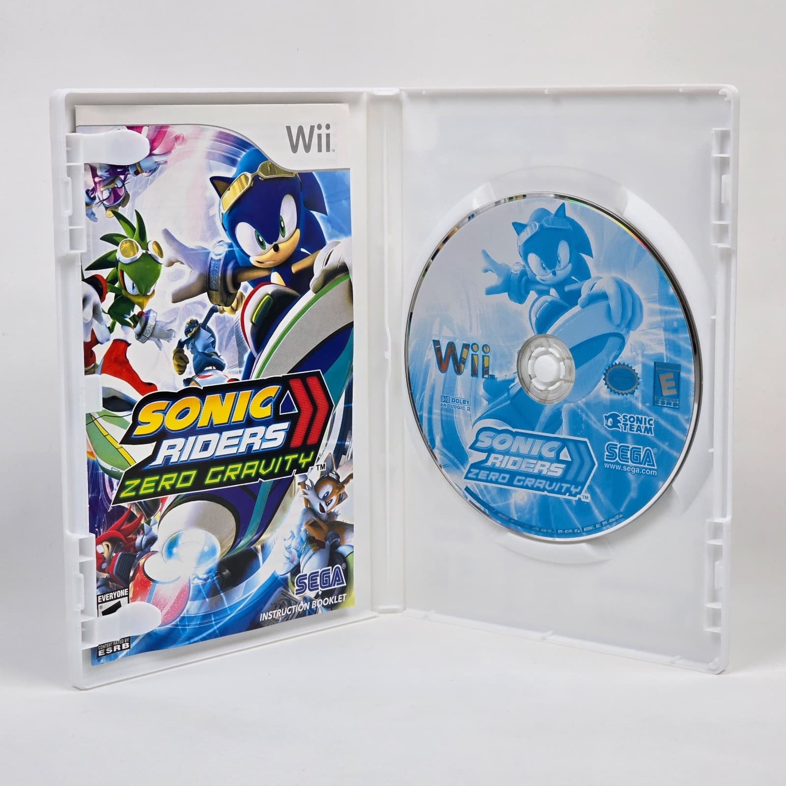 💿REFURBISHED Sonic Riders: Zero Gravity (Nintendo Wii) CIB COMPLETE💿 - Thumbnail 2