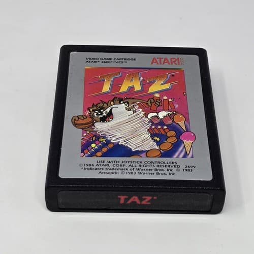Taz (Atari 2600) CLEANED & TESTED