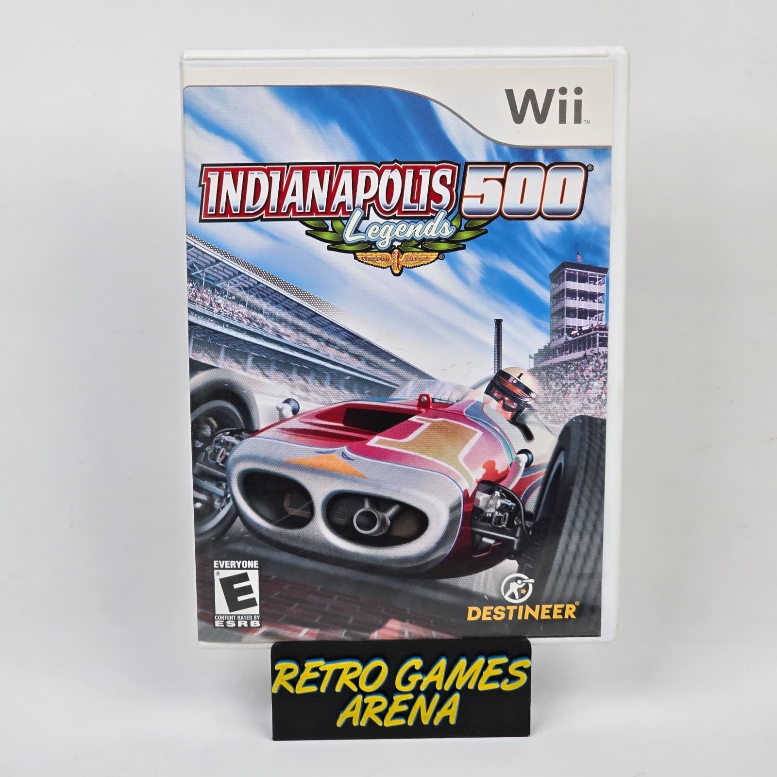 Indianapolis 500 Legends (Nintendo Wii) Case & Disc