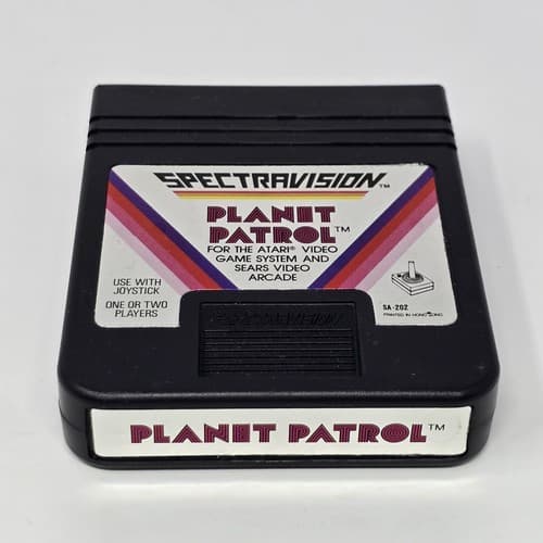 Planet Patrol (Atari 2600) CLEANED & TESTED