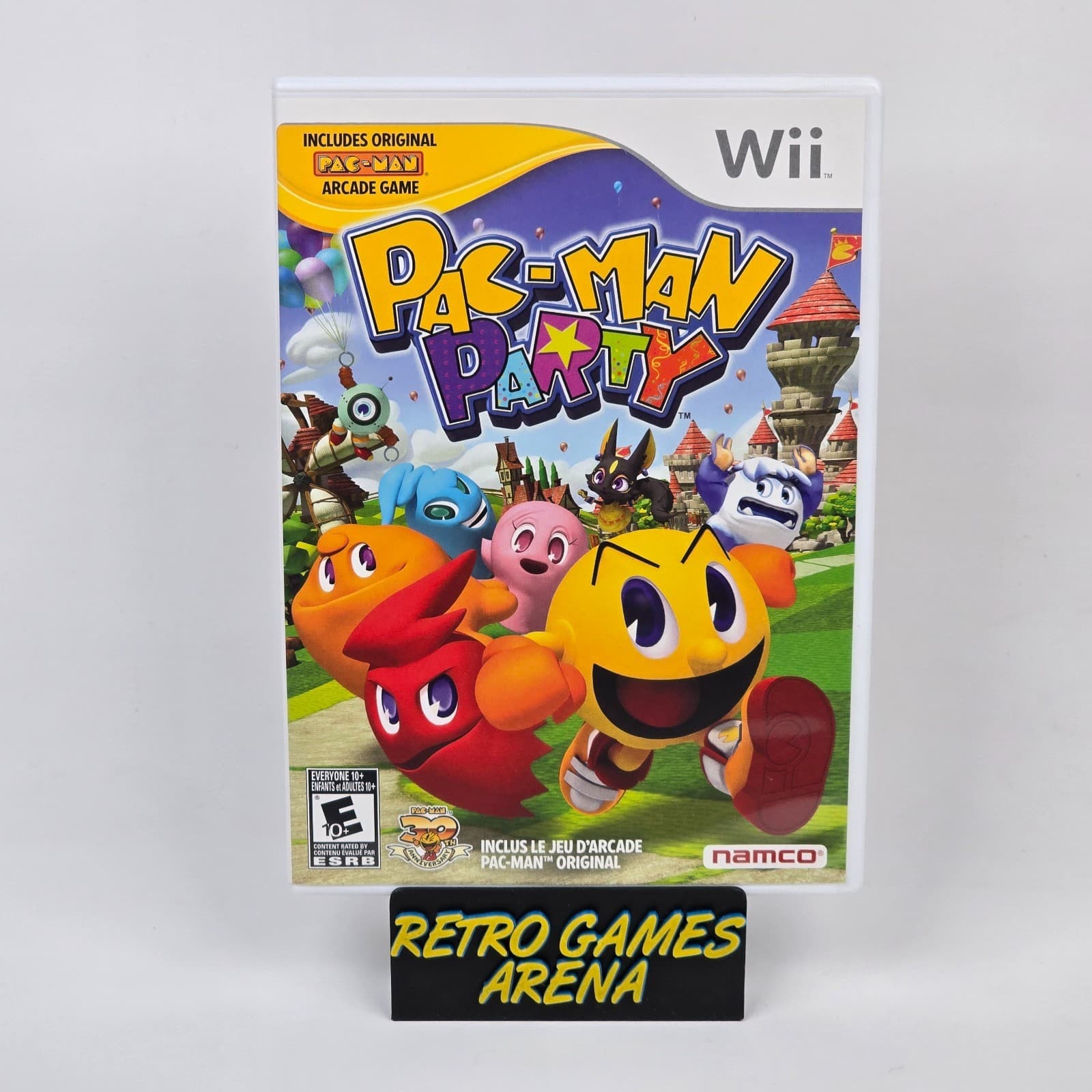 Pac-Man Party (Nintendo Wii) Case & Disc