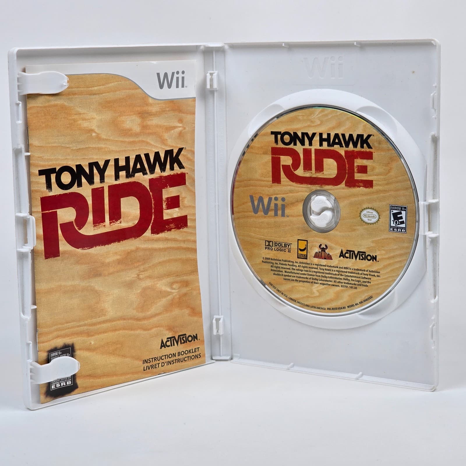Tony Hawk: Ride (Nintendo Wii) CIB COMPLETE - Thumbnail 2