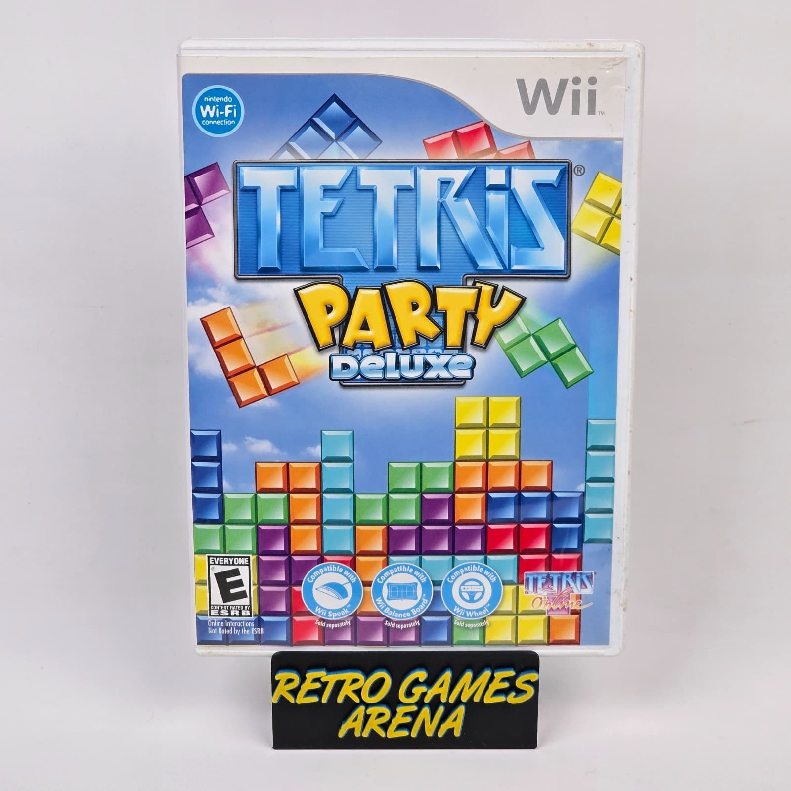Tetris Party Deluxe (Nintendo Wii) CIB COMPLETE