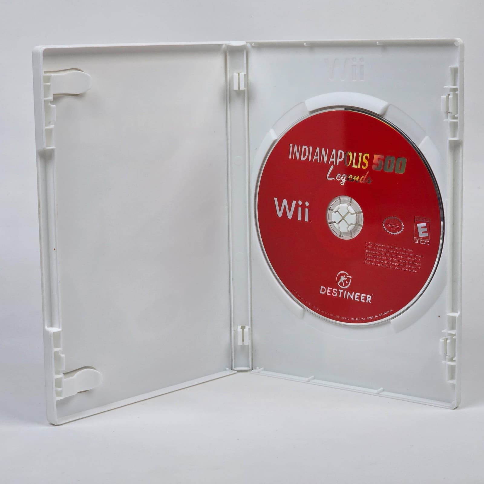 Indianapolis 500 Legends (Nintendo Wii) Case & Disc - Thumbnail 2