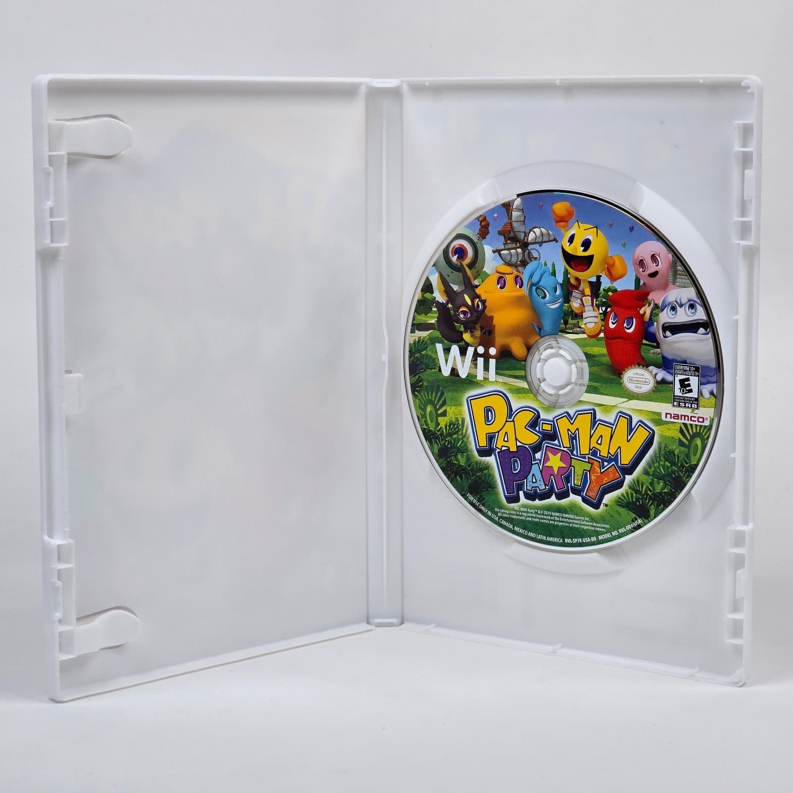 Pac-Man Party (Nintendo Wii) Case & Disc - Thumbnail 2