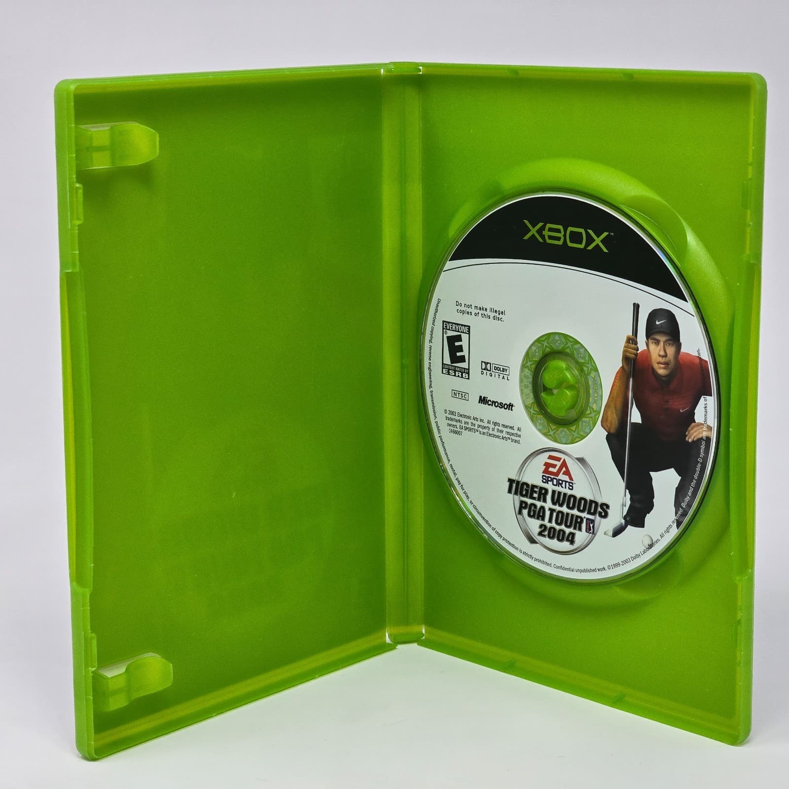 Tiger Woods PGA Tour 2004 (Original Xbox) Case & Disc TESTED - Thumbnail 2