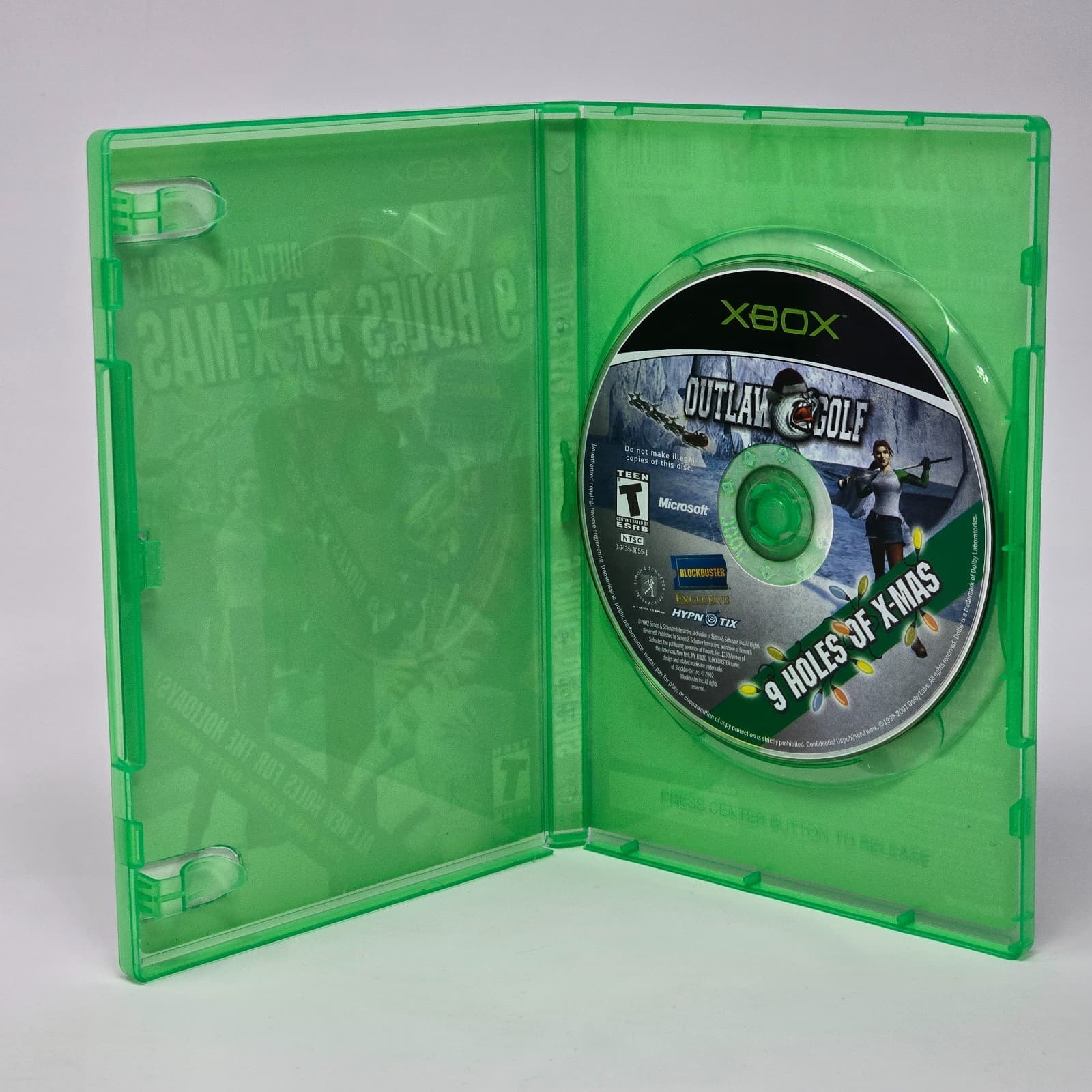 Outlaw Gold: 9 Holes of X-Mas (Original Xbox) Case & Disc TESTED - Thumbnail 2