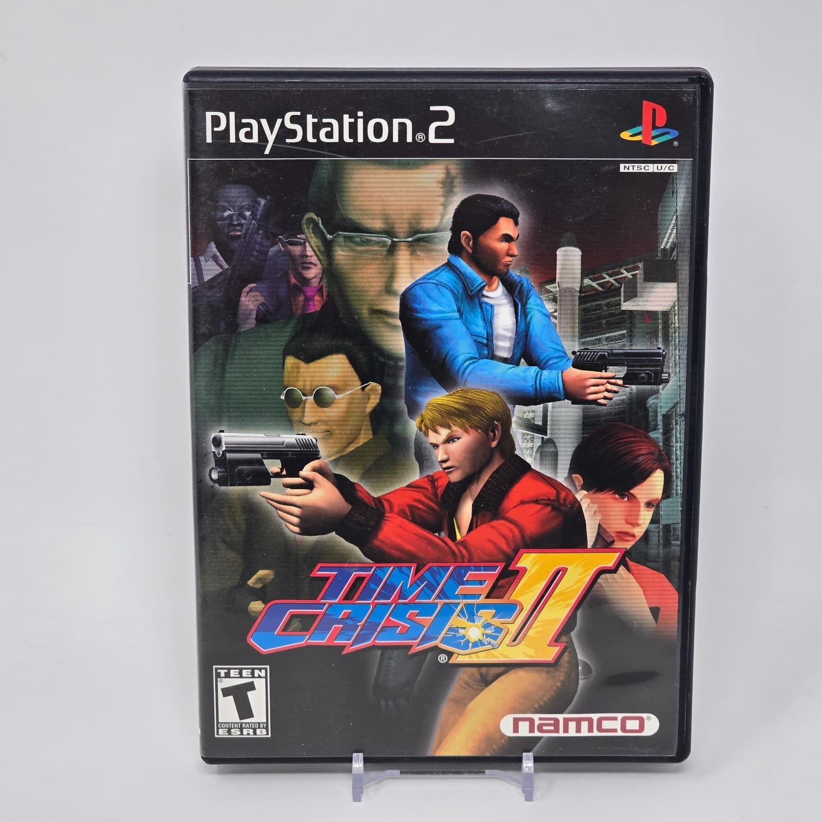 Time Crisis II 2 (PlayStation 2 PS2) Case & Disc TESTED
