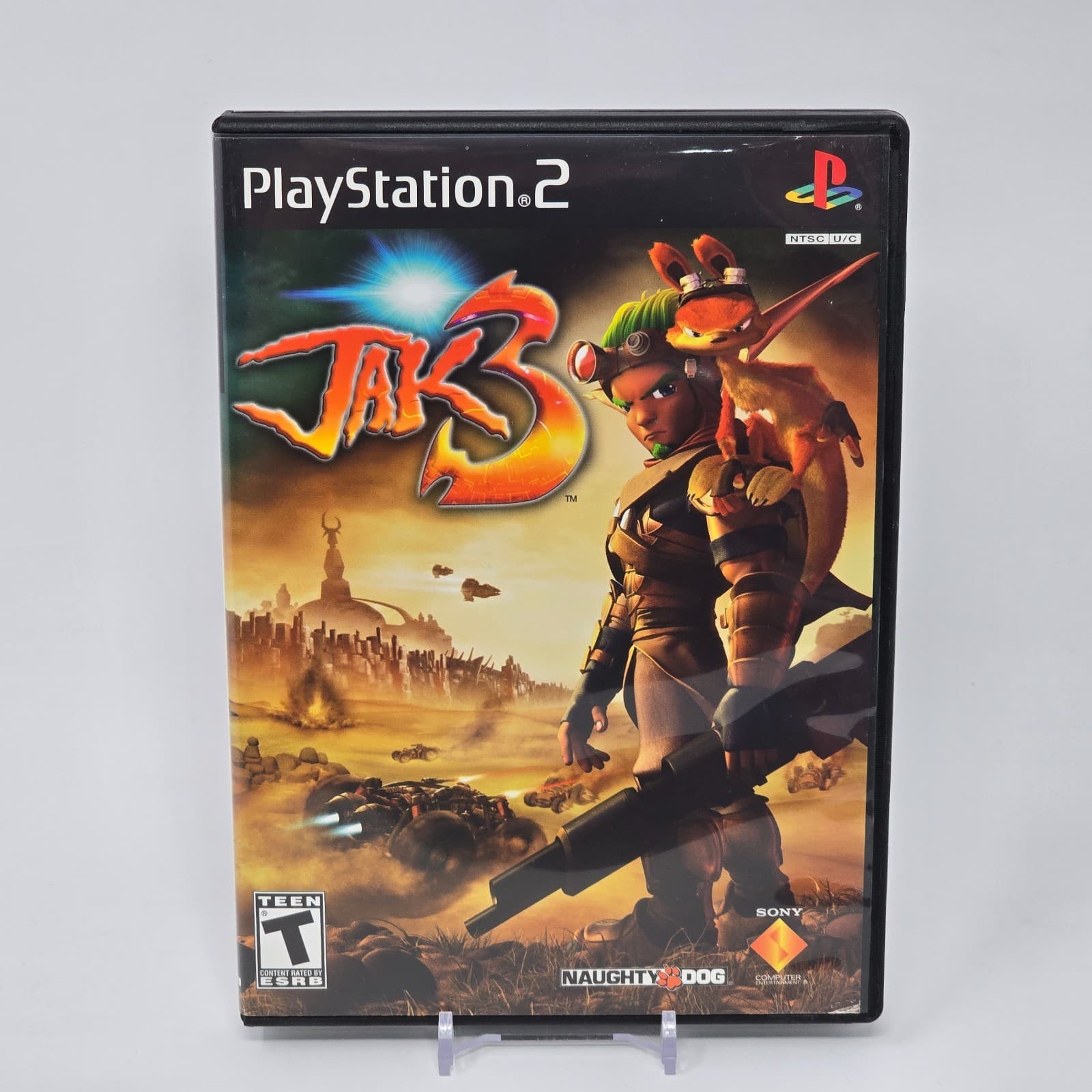 Jak 3 (PlayStation 2 PS2) Black Label Case & Disc TESTED