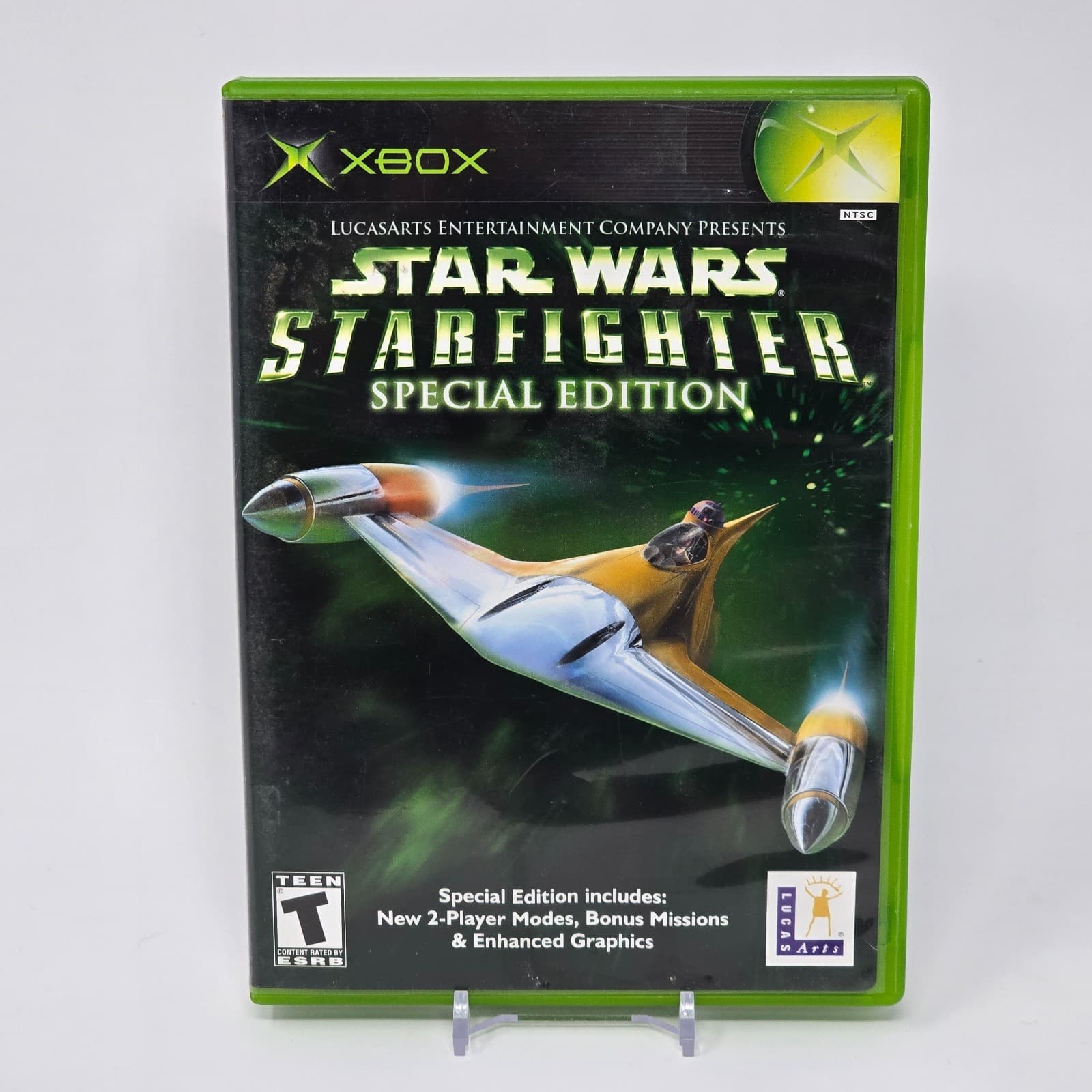 Star Wars: Starfighter Special Edition (Original Xbox) Black Label CIB & TESTED
