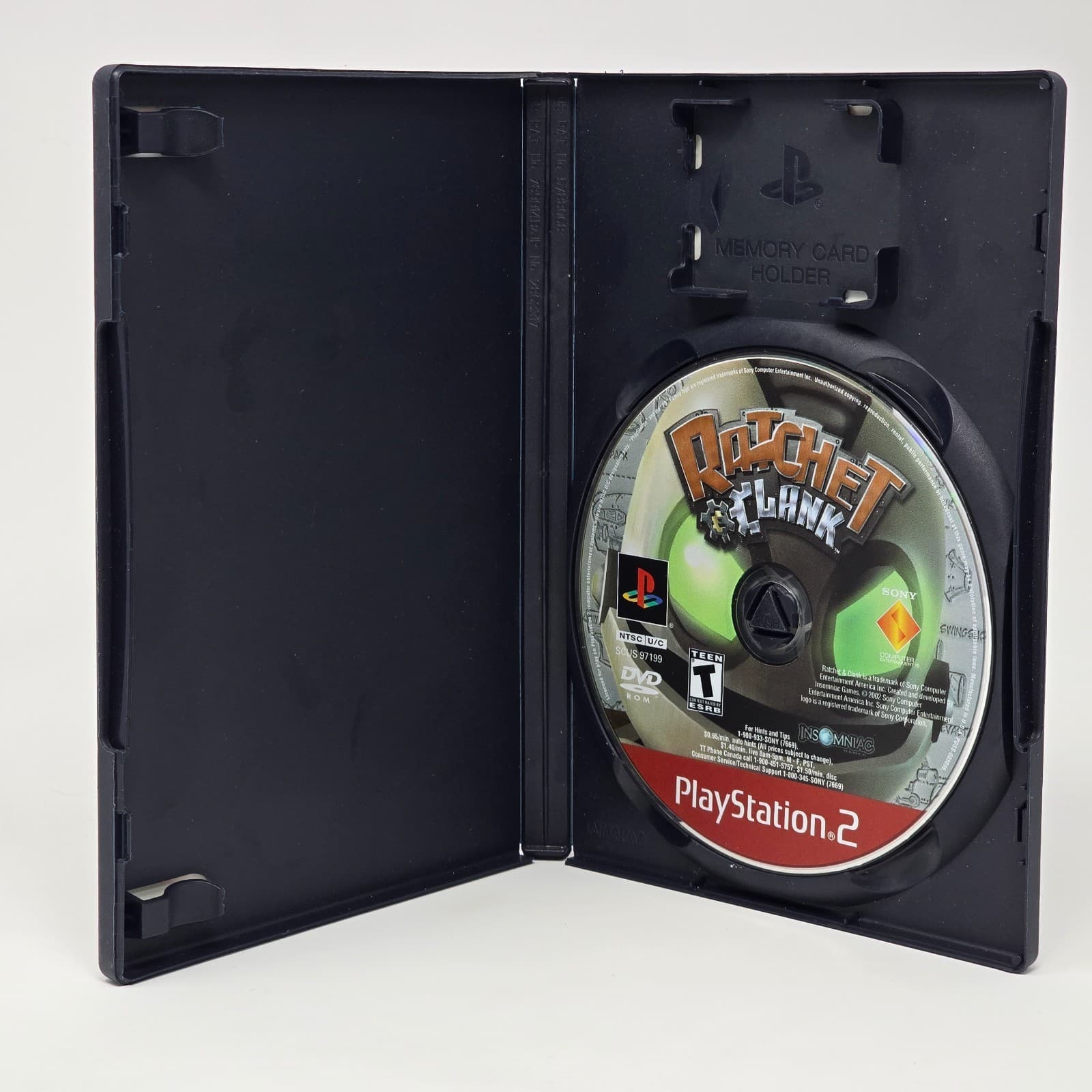 Ratchet & Clank (PlayStation 2 PS2) Greatest Hits Case & Disc TESTED - Thumbnail 2
