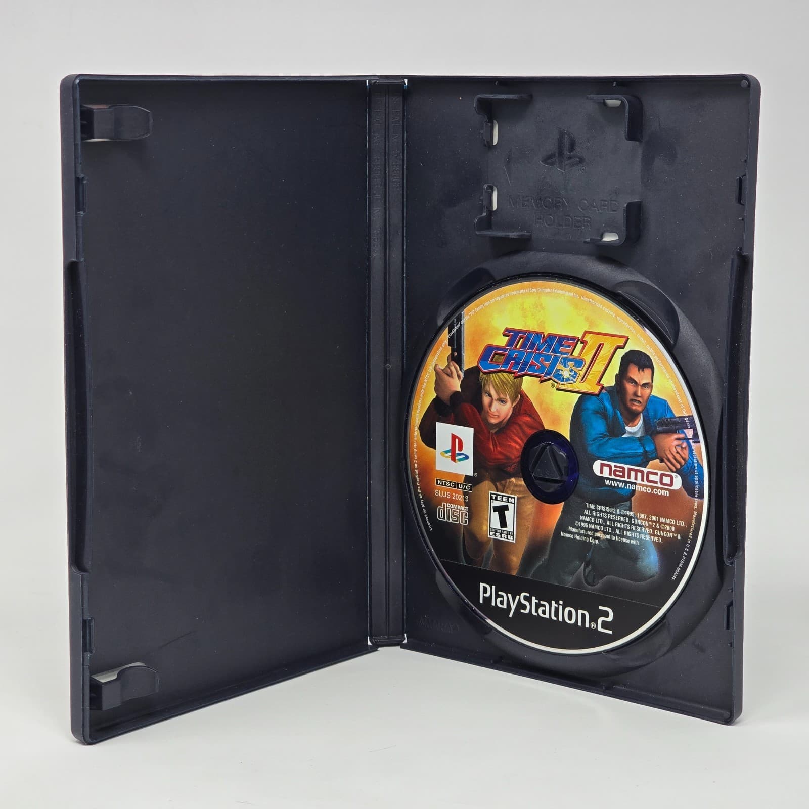 Time Crisis II 2 (PlayStation 2 PS2) Case & Disc TESTED - Thumbnail 2