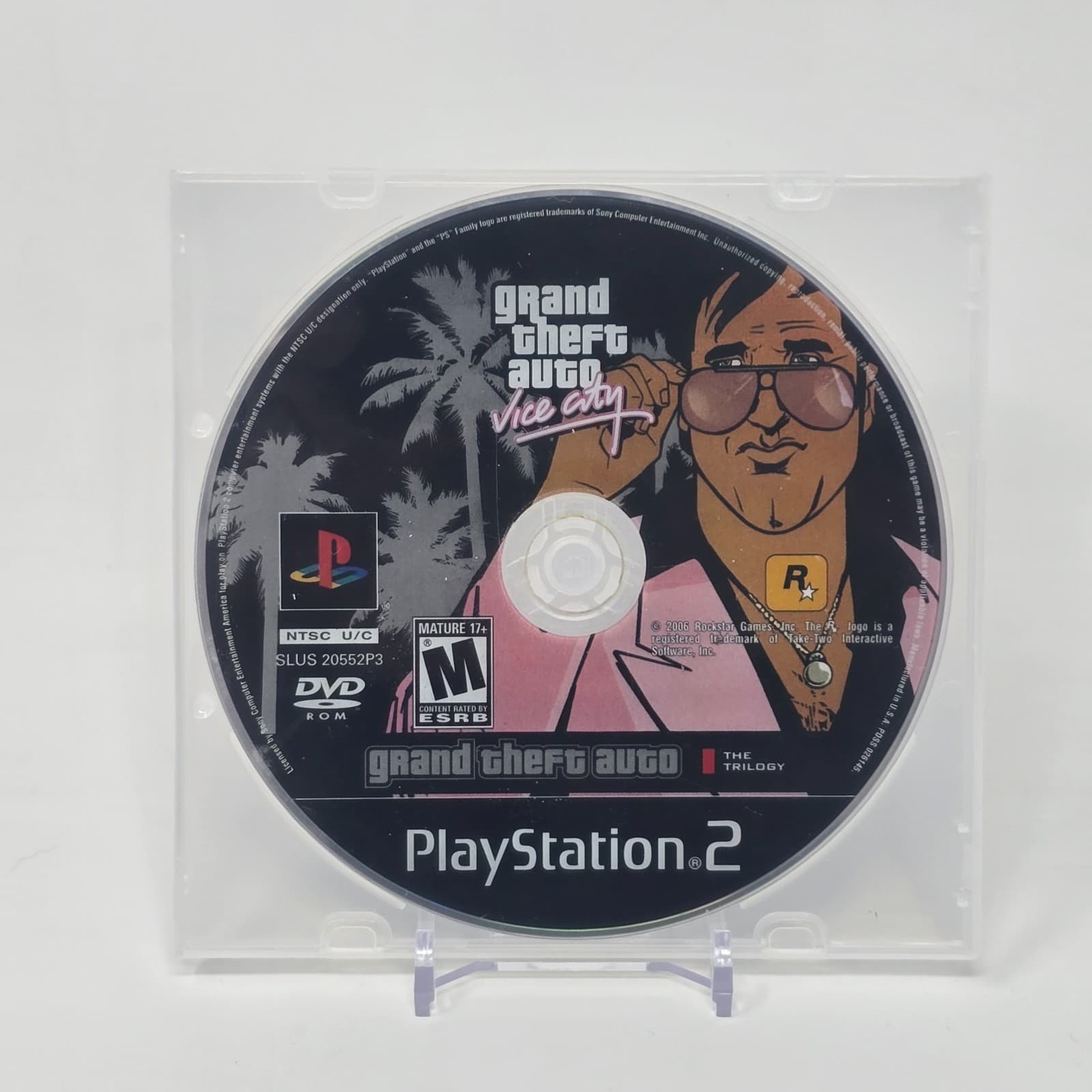 Grand Theft Auto: Vice City GTA (PlayStation 2 PS2) Trilogy Disc TESTED