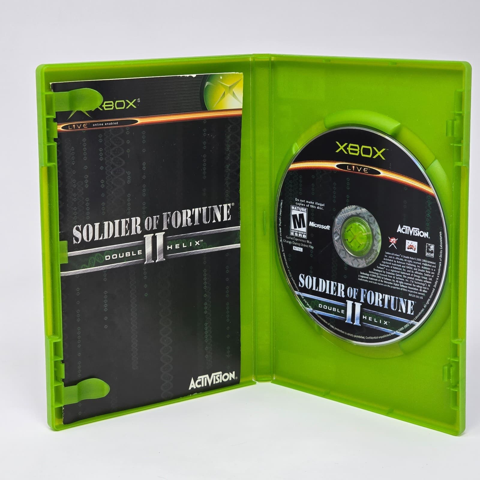Soldier of Fortune II 2: Double Helix (Original Xbox) CIB COMPLETE & TESTED - Thumbnail 2