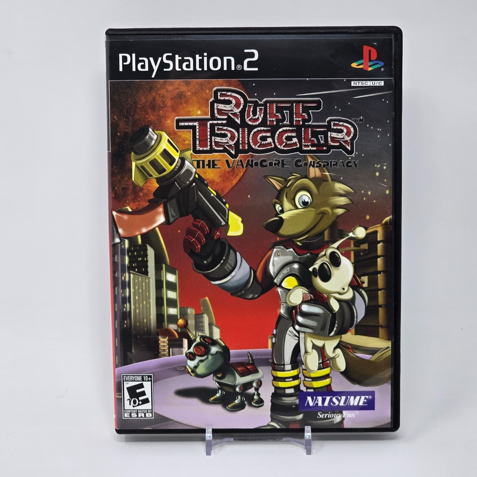 Ruff Trigger: The Vanocore Conspiracy (PlayStation 2 PS2) CIB COMPLETE & TESTED