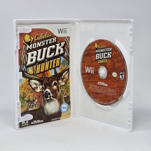 Cabela's Monster Buck Hunter (Nintendo Wii) CIB COMPLETE & TESTED - Thumbnail 2