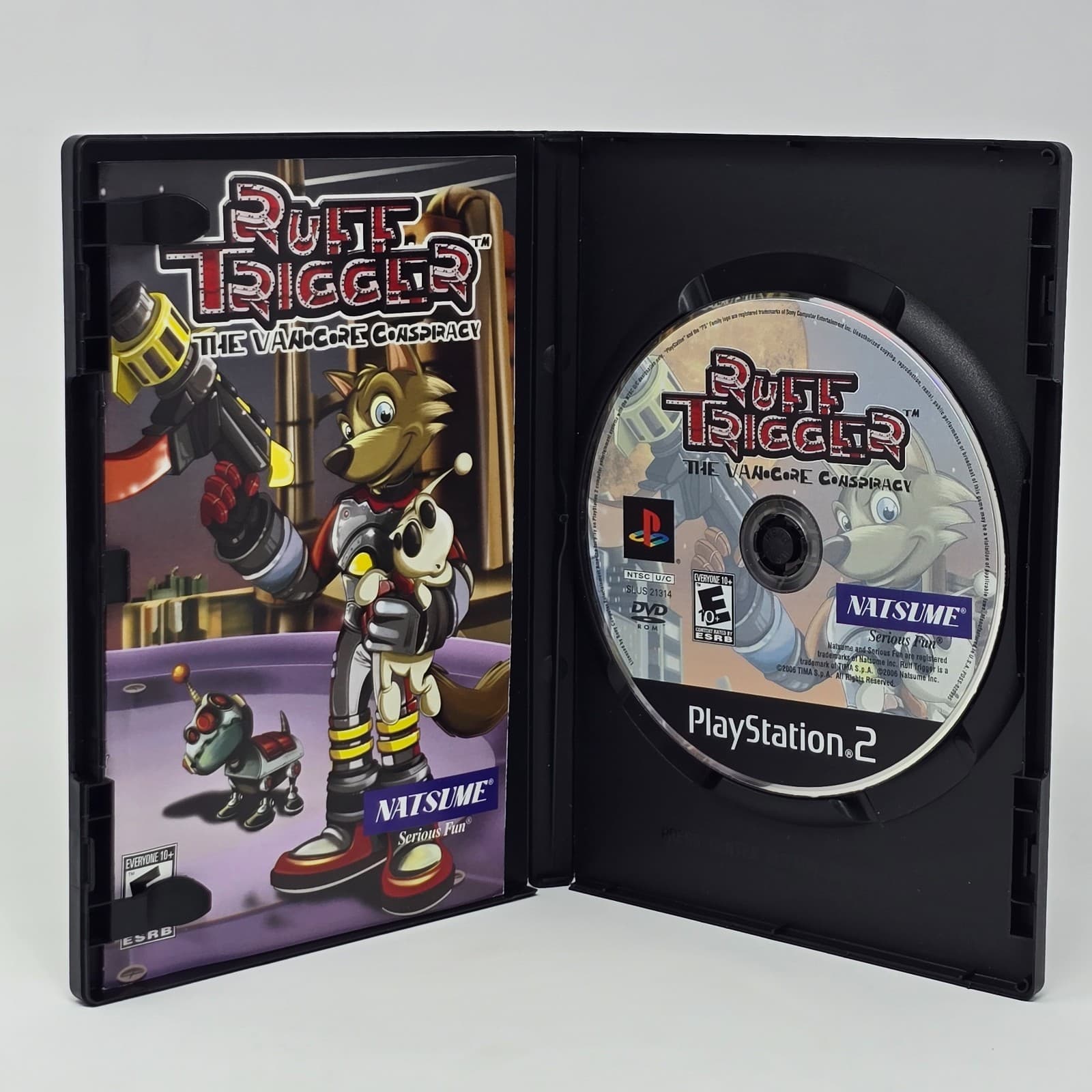 Ruff Trigger: The Vanocore Conspiracy (PlayStation 2 PS2) CIB COMPLETE & TESTED - Thumbnail 2
