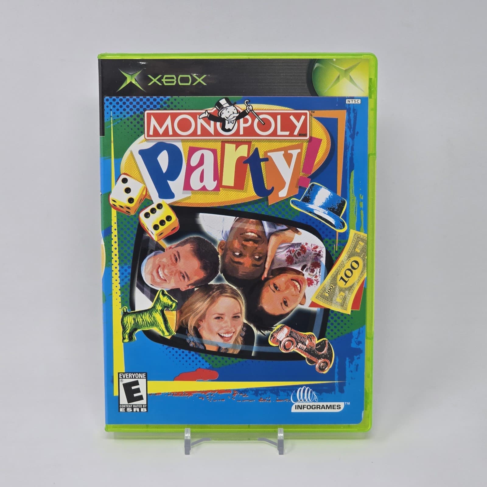 Monopoly Party (Original Xbox) Case & Disc TESTED