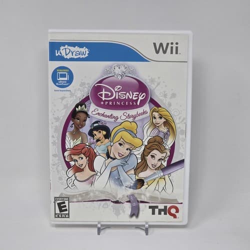 Disney Princess: Enchanting Storybooks (Nintendo Wii) Case & Disc TESTED