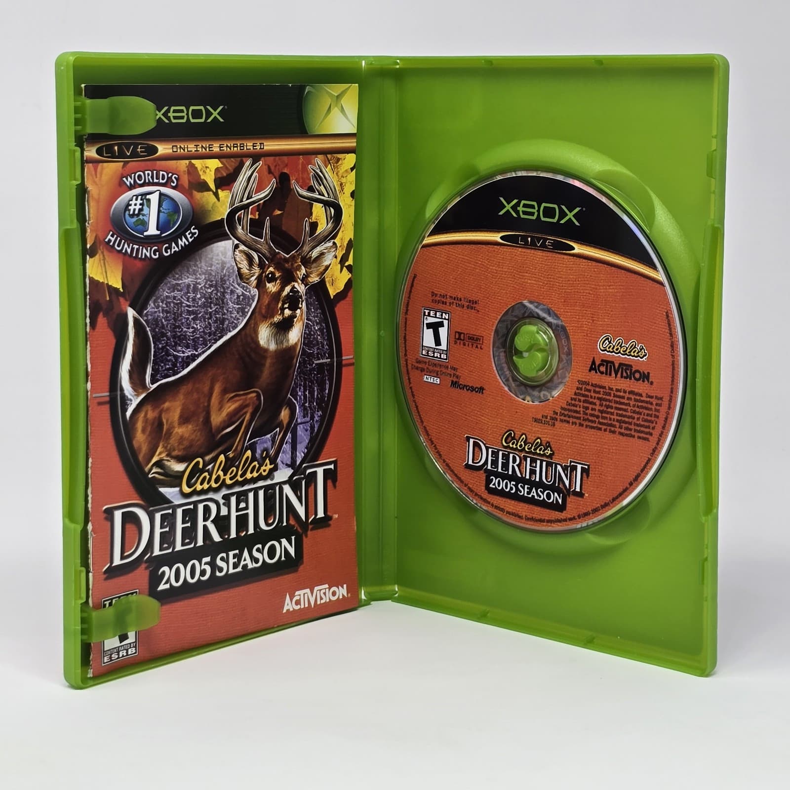 Cabela's Deer Hunt: 2005 Season (Original Xbox) CIB COMPLETE & TESTED - Thumbnail 2