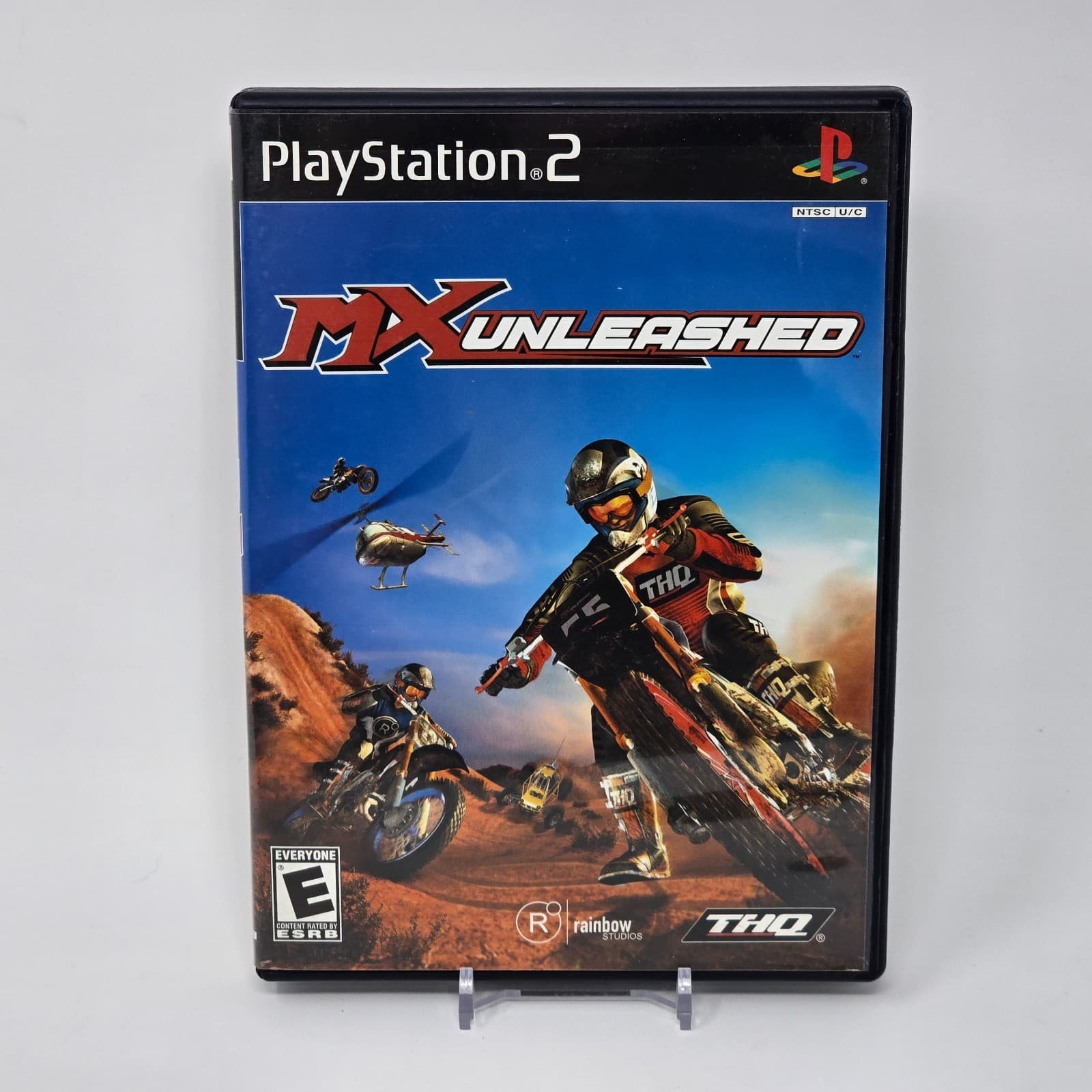 MX Unleashed (PlayStation 2 PS2) Black Label CIB COMPLETE & TESTED