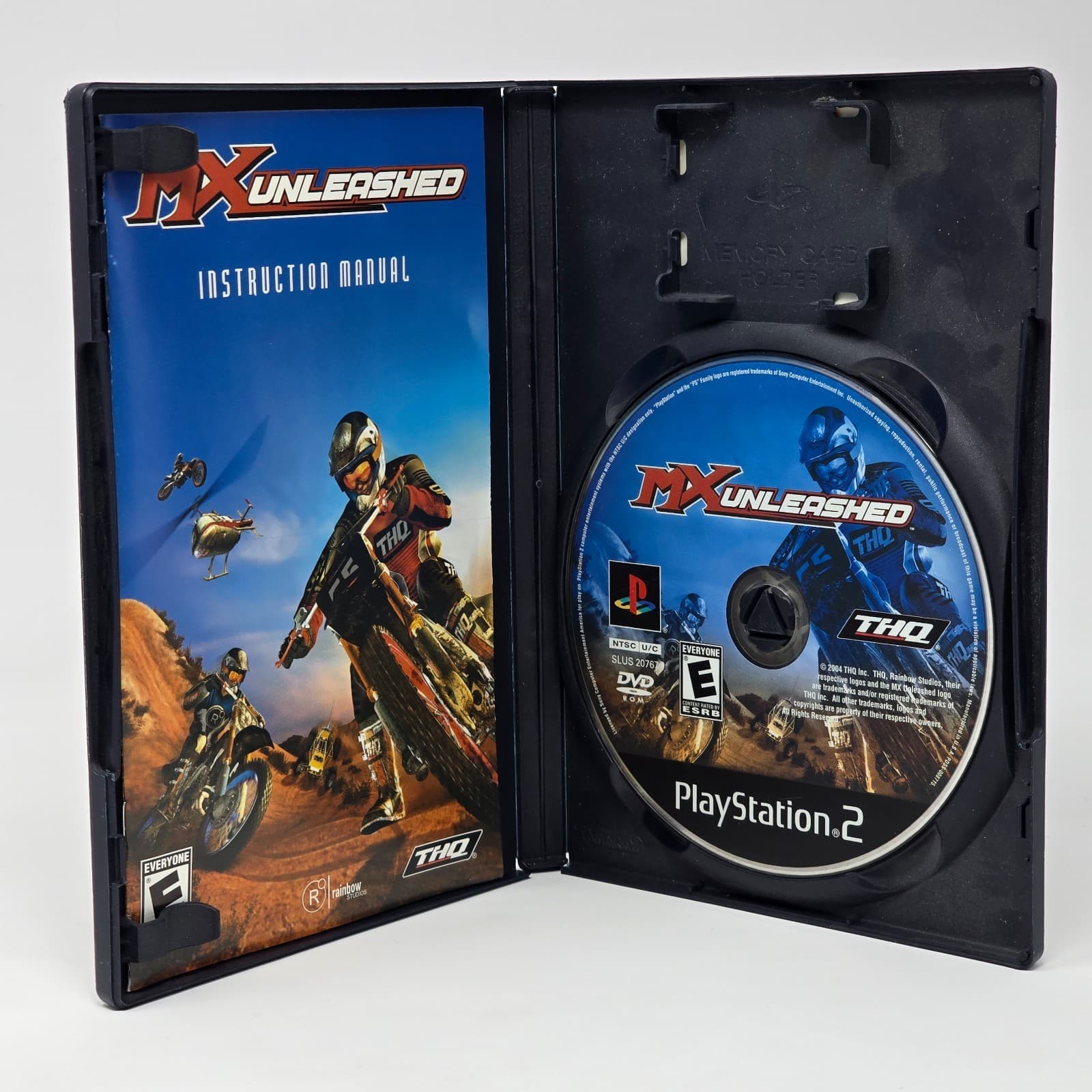MX Unleashed (PlayStation 2 PS2) Black Label CIB COMPLETE & TESTED - Thumbnail 2
