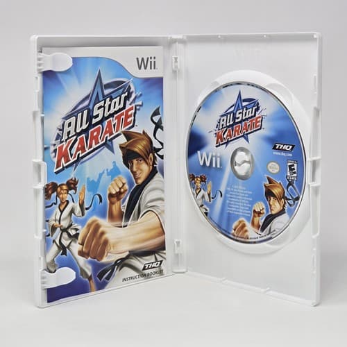 All Star Karate (Nintendo Wii) CIB COMPLETE & TESTED - Thumbnail 2