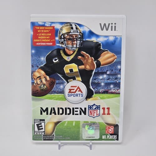 Madden NFL 11 (Nintendo Wii) CIB COMPLETE & TESTED