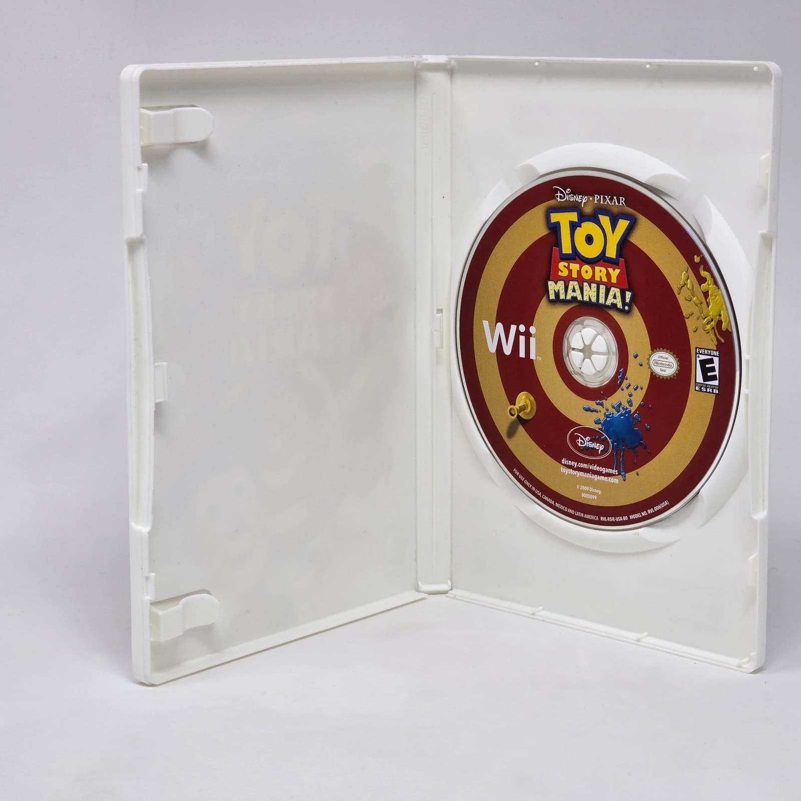 Toy Story Mania! (Nintendo Wii) Case & Disc TESTED - Thumbnail 2
