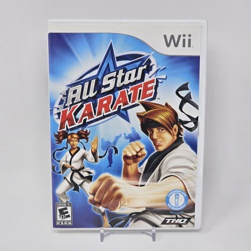 All Star Karate (Nintendo Wii) CIB COMPLETE & TESTED