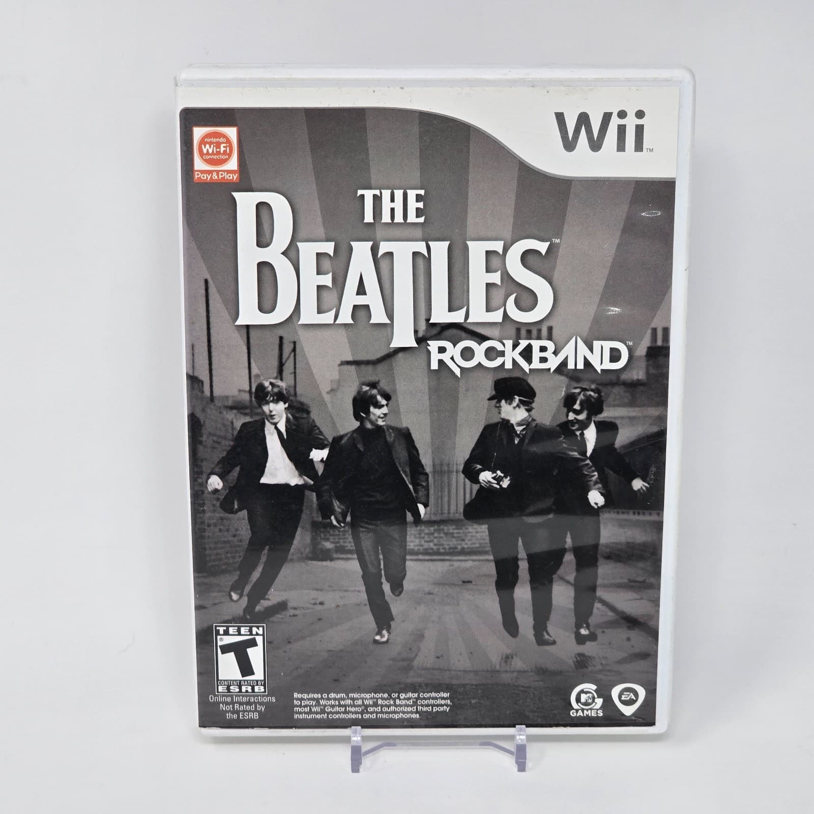 The Beatles: Rock Band (Nintendo Wii) CIB COMPLETE & TESTED
