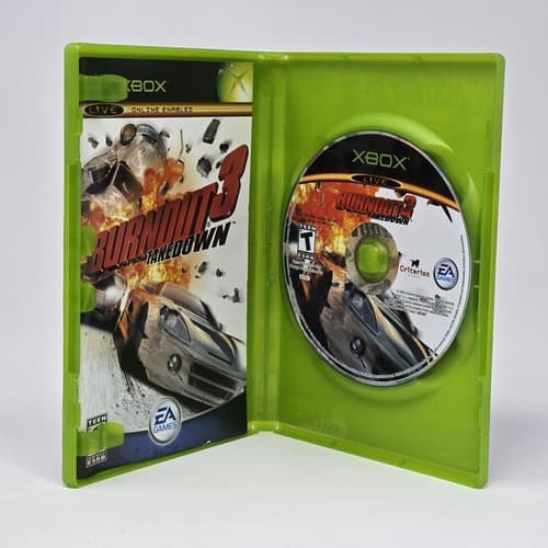Burnout 3: Takedown (Original Xbox) Black Label CIB COMPLETE & TESTED - Thumbnail 2